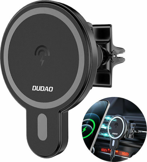 Dudao F13 Βάση Κινητού με Ασύρματη Φόρτιση 15W MagSafe Μαύρη Dudao F13 Βάση Κινητού με Ασύρματη Φόρτιση 15W MagSafe Μαύρη