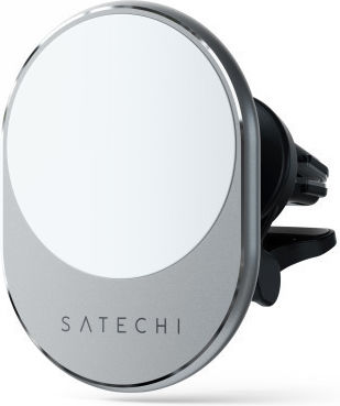 Satechi Βάση Κινητού Αυτοκινήτου με Μαγνήτη MagSafe Γκρι