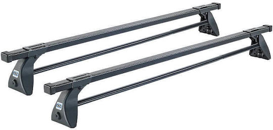 Cruz Bare De Acoperiș Pentru Mașină Metalice Negre Cruz Bare De Acoperiș Pentru Mașină Metalice Negre