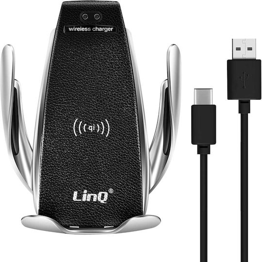 LinQ Βάση Κινητού 3.5" - 6.5" με Ασύρματη Φόρτιση 10W Μαύρη LinQ Βάση Κινητού 3.5" - 6.5" με Ασύρματη Φόρτιση 10W Μαύρη