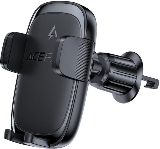 Acefast Gerätehalterung für Handys 4.7" - 6.9" mit Kabelloser Ladung 15W Schwarze Acefast Gerätehalterung für Handys 4.7" - 6.9" mit Kabelloser Ladung 15W Schwarze