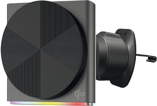 Proove Стойка за Телефон с Безжично Зареждане 15W Сив