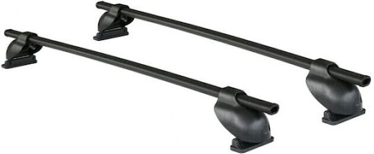 Set Car Roof Bars Iron Ends Logico Peugeot 2008 2019 Heavy Duty 50 Kg 112cm Cam