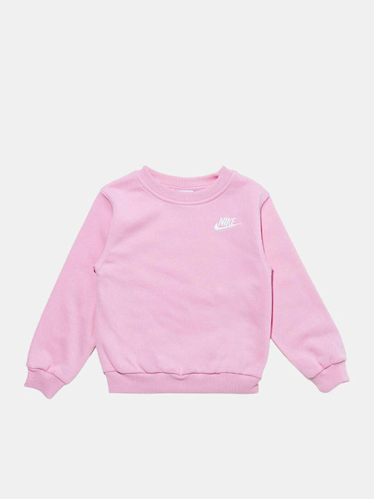 Nike Kids Sweatpants Set With Top Pink 2 Pieces