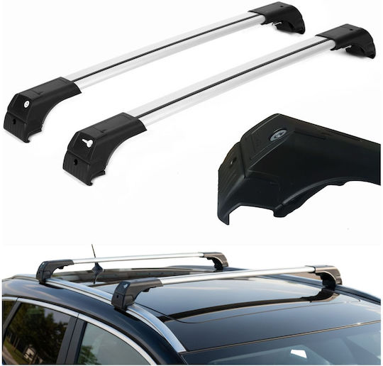 Roof Rack Integrated Rails Vw Passat Estate 2015 Silver