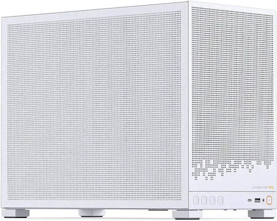 D32 STD Mesh Mini Tower Computer Case White