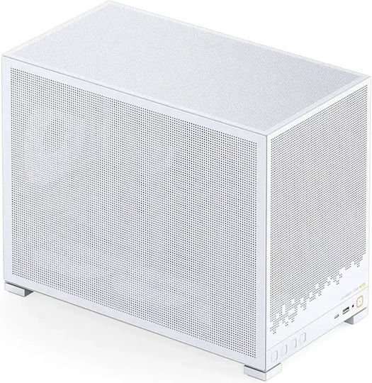 D32 STD Mesh Mini Tower Computer Case White