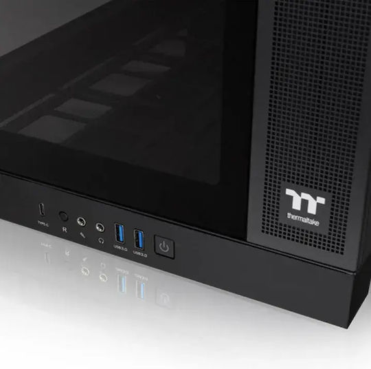Capo X Gaming Full Tower Computer Case with Side Window Black