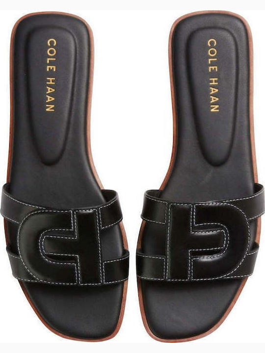 Chrisee Leather Women's Sandals Black