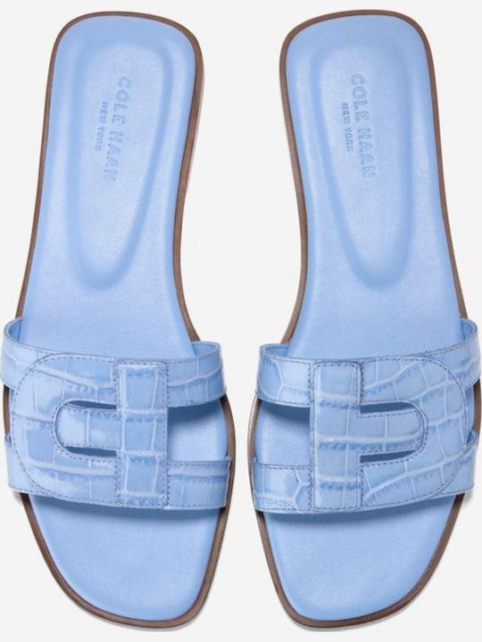 Hydrangea Leather Women's Sandals Beige
