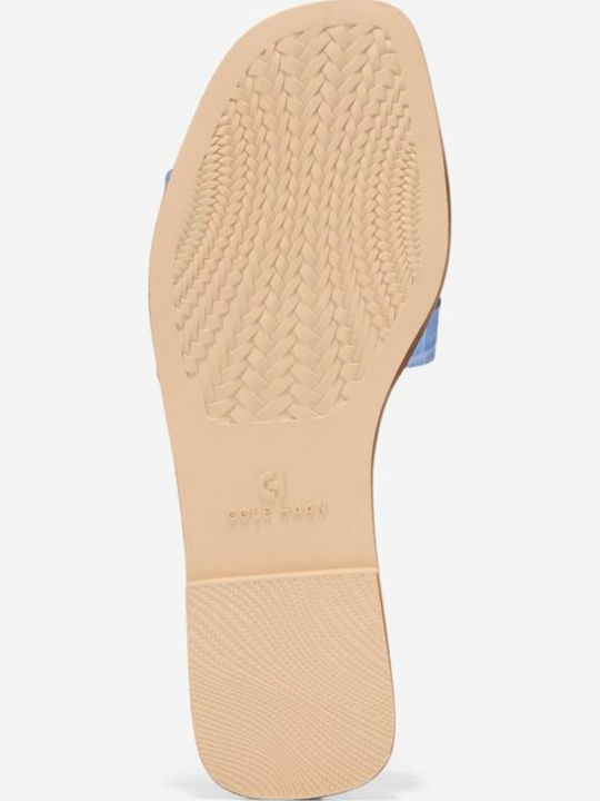 Hydrangea Leather Women's Sandals Beige