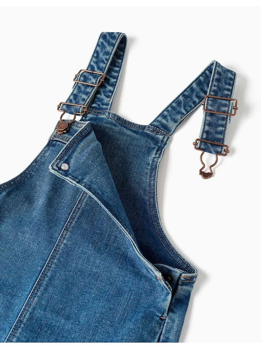 Salopetă din Denim pentru Copii Albastră