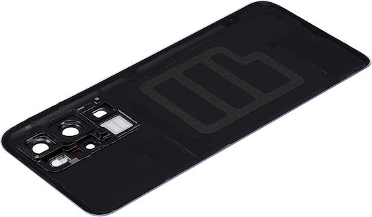 Задно стъкло за капак и камера за Huawei P40 Pro, огледално сребристо