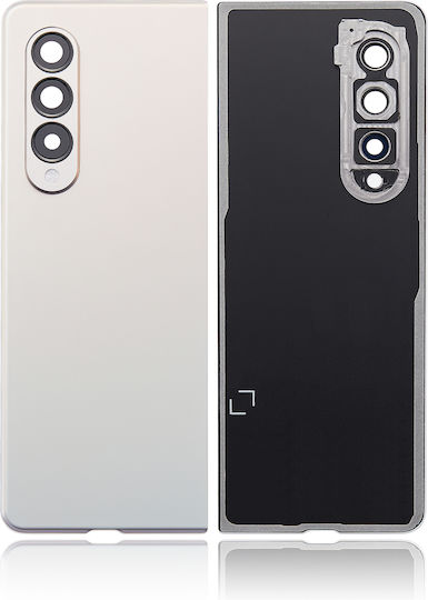 Задно стъкло с камера и леща за Samsung Galaxy Z Fold 3 5G Premium Phantom Silver