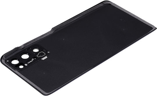 Capac Spate din Sticlă cu Lentilă pentru Cameră Samsung Galaxy S20 FE 5G Aftermarket Plus Albastru Marin Nuanța Norilor