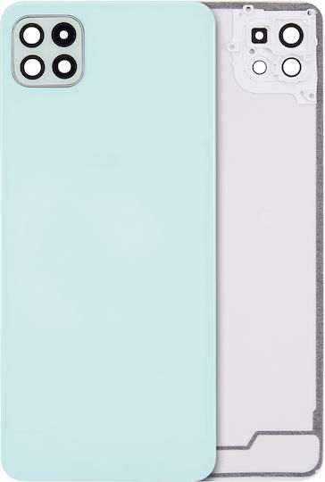 Capac Spate din Sticlă pentru Obiectivul Camerei Samsung Galaxy A22 5G A226 2021 Aftermarket Plus Mentă