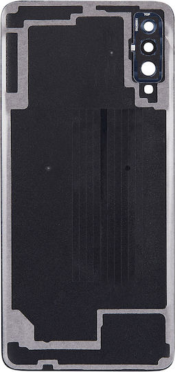 Задно стъклено капаче за Samsung Galaxy A70 A705 2019 Aftermarket Plus Черно