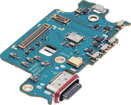 Ladebuchsen-Platine mit SIM-Kartenleser Samsung Galaxy S22 5G S901B Internationale Version Premium