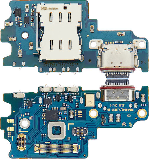 Charging Port Board Sim Card Reader Samsung Galaxy S21 Fe 5g G990b/n International Version Premium