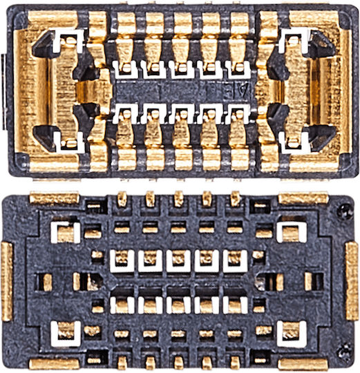 FPC конектор за SIM карта iPhone 12 Pro Max 10-пинов