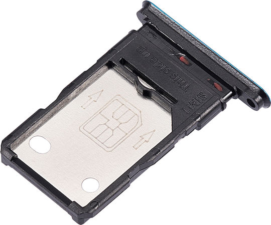 Dual Sim Card Tray Oneplus Nord Blue Marble