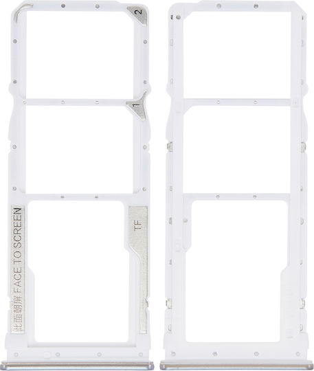 Dual Sim Card Tray Xiaomi Redmi Note 9s Note 9 Pro 4g Glacier White