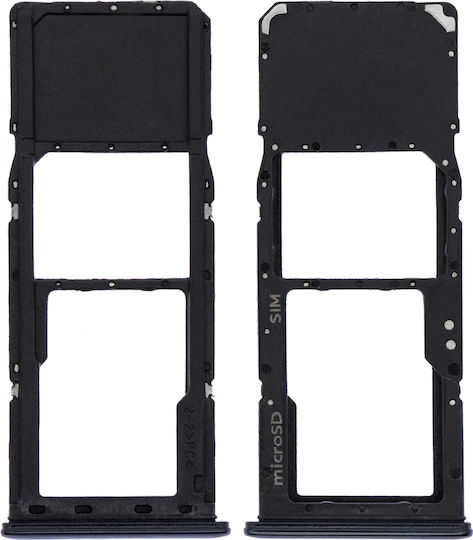 Tavă pentru o singură cartelă SIM Samsung Galaxy A70 A705 2019 Neagră