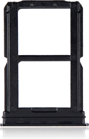 Dual Sim Card Tray Oneplus 6t A6010 A6013 Mirror Black