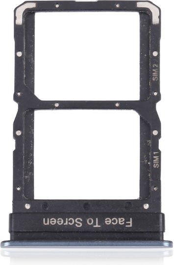 Dual-SIM-Kartenhalter Xiaomi Mi 10 5G Mi 10 Pro Twilight Gray