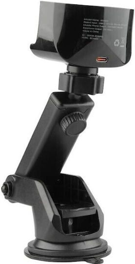 Energizer Car Phone Mount with Magnet & 15W Wireless Charging Black