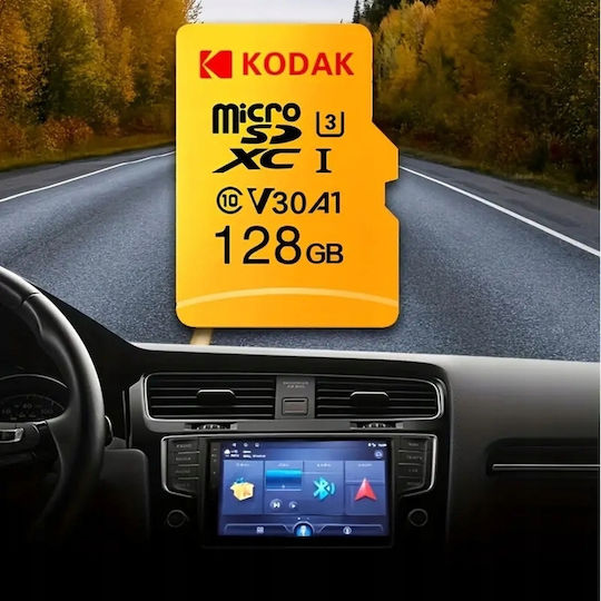 microSDXC 128 GB UHS-I U3 V30 A1 – 4K-Speicherkarte + SD-Adapter