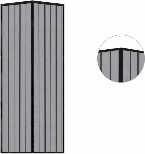 Plasă De Țânțari Pentru Ușă, Potrivită Pentru Animale De Companie, La Metru, Cu Scai, Cu Închidere Magnetică, 230x115 cm