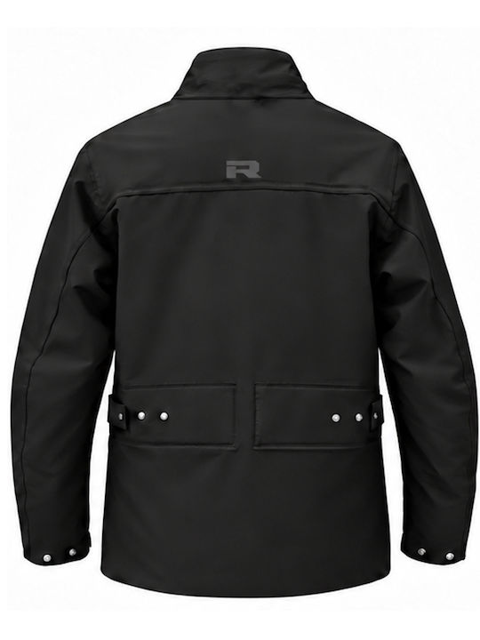 Richa Stelios Men's Cordura 4-Season Waterproof Black Riding Jacket