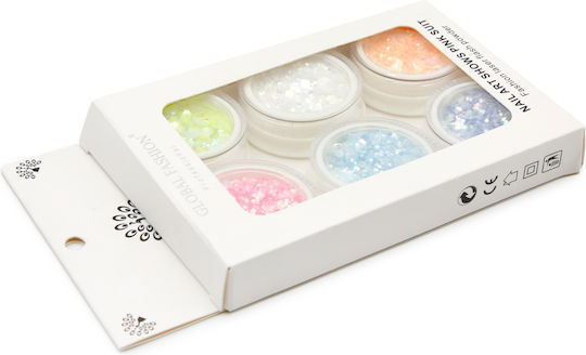 Global Fashion Nageldesign-Dekorationsset #12 6 Stück