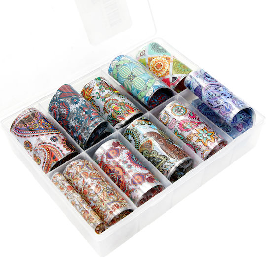 Global Fashion Foil Set 10 Pieces Colored 39