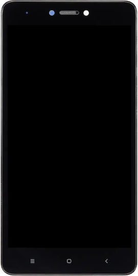 Lcd Assembly Frame Xiaomi Redmi Note 4x Aftermarket Plus Black