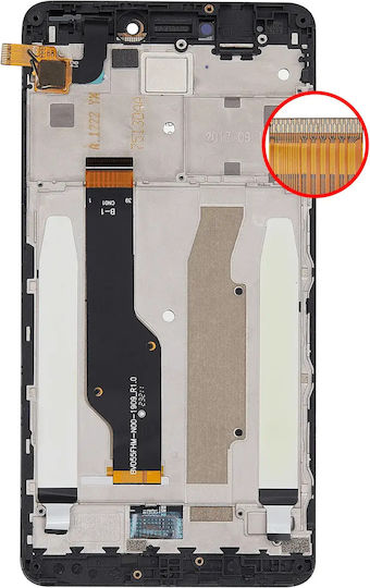 Lcd Assembly Frame Xiaomi Redmi Note 4x Aftermarket Plus Black