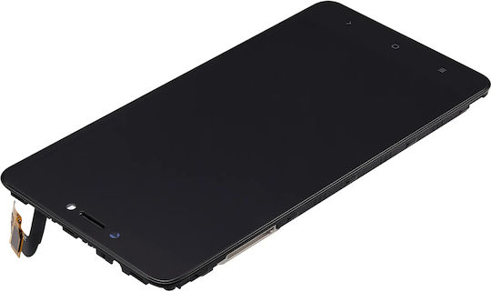 Lcd Assembly Frame Xiaomi Redmi Note 4x Aftermarket Plus Black