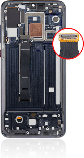 Oled модул с рамка за Xiaomi Mi 9 Pro Aftermarket Plus титаниево черен