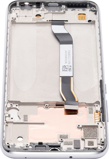 Lcd Assembly Frame Xiaomi Redmi Note 8t Aftermarket Plus Moonlight White