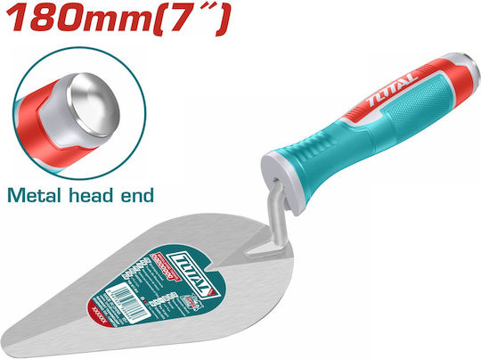 Total Trowel Metallicό 180mm with Plastic Handle THT82736