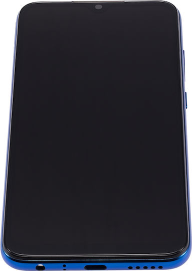 LCD-Baugruppe mit Rahmen für Xiaomi Redmi Note 8 Redmi Note 8 2021 Aftermarket Plus Neptune Blue