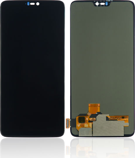OLED-Baugruppe Ohne Rahmen OnePlus 6 A6000 A6003 Aftermarket Plus Alle Farben