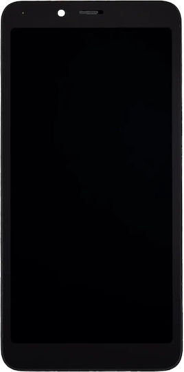 Ansamblu LCD cu ramă pentru Xiaomi Redmi 6 6a, Aftermarket Plus, Negru