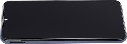 LCD-Displayeinheit mit Rahmen für Xiaomi Redmi Note 8t, Aftermarket Plus, Moonshadow Gray