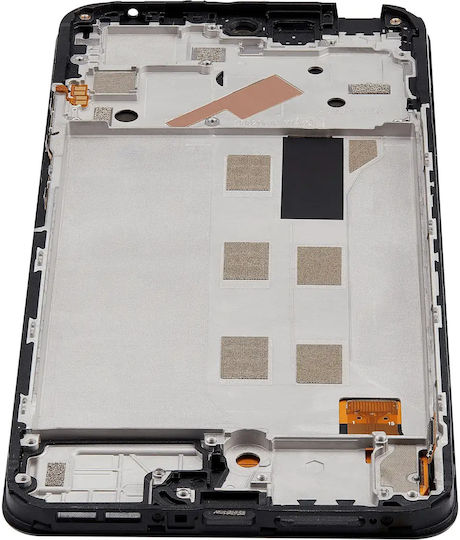 OLED-Baugruppe mit Rahmen für Xiaomi Redmi Note 12 Pro 4G Aftermarket Plus in allen Farben