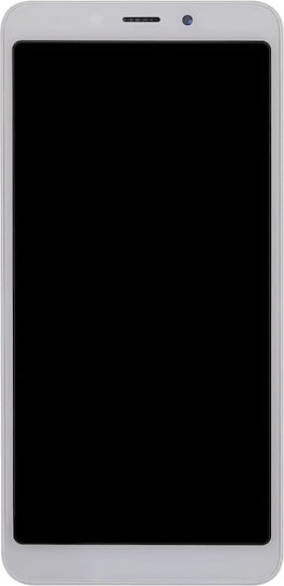 LCD-Baugruppe mit Rahmen Xiaomi Redmi 6 6a Aftermarket Plus Weiß