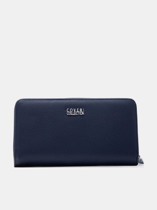 Large Women's Wallet Navy Blue