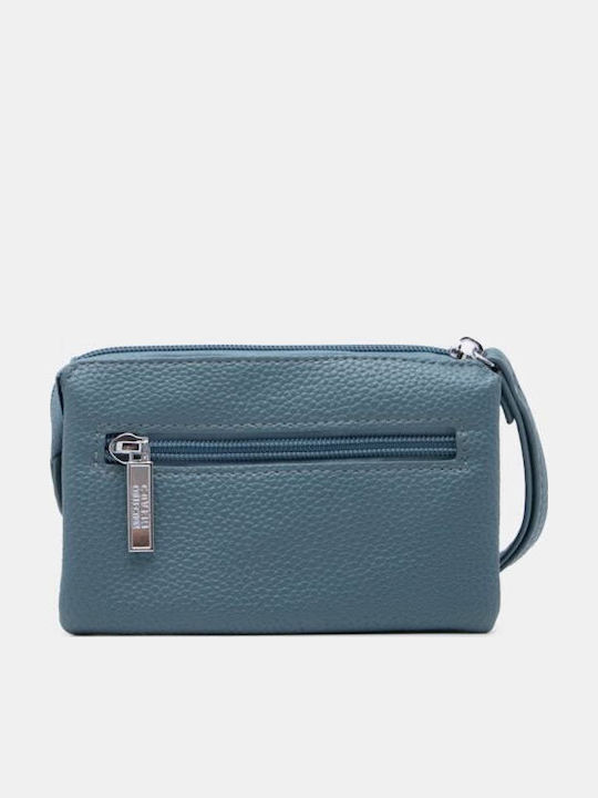 Large Women's Wallet Light Blue