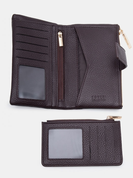 Large Brown Women's Card Holder
